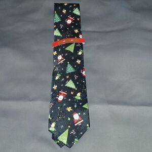 Christmas Santa Elf Christmas Tree  Angel, Candy Cane tie  NWT
